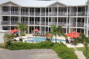 a view of the hotel from the pool at Lantana Resort Barbados by Island Villas in Saint James