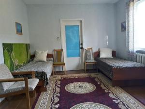 Postel nebo postele na pokoji v ubytování Guest house Elena