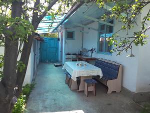 Patio nebo venkovní prostory v ubytování Guest house Elena