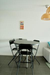 A seating area at Beach Life