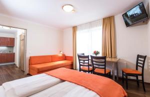 Voodi või voodid majutusasutuse Pension Appartements Kirchenwirt toas