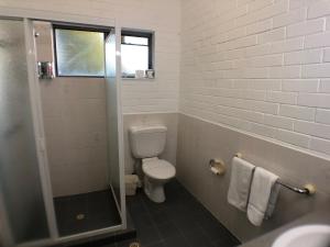 Koupelna v ubytování Allan Cunningham Motel