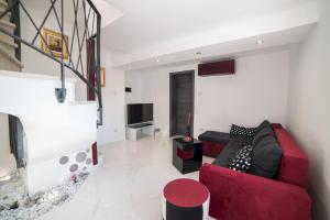 Posezení v ubytování Luxury Villa FUTURE