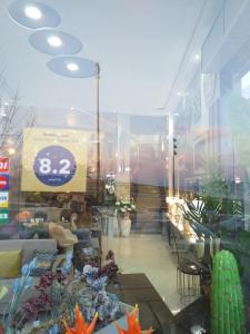 Posezení v ubytování Fnideq Seaside Apartment