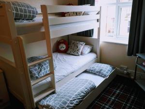 A bunk bed or bunk beds in a room at Schofield Guest House 