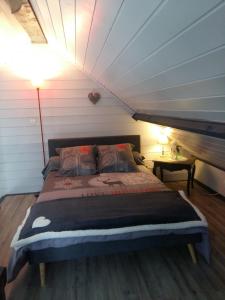 Кровать или кровати в номере Timaro