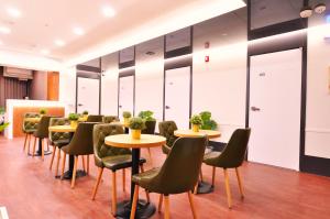 Istumisnurk majutusasutuses OYO Hostel Myeongdong 3