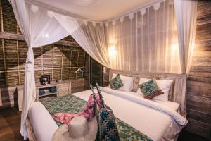 Posezení v ubytování Dream Beach Huts