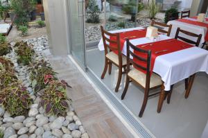 A patio or other outdoor area at Kleopatra Micador Otel