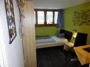 Postel nebo postele na pokoji v ubytování Hotel Leonhardihof