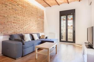 Posezení v ubytování Akira Flats Urgell apartment