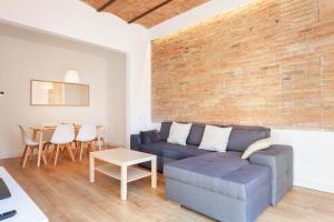 Posezení v ubytování Akira Flats Urgell apartment