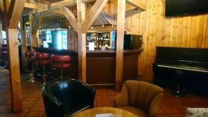 Lounge nebo bar v ubytování Hotell Wettern