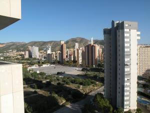 O vedere generală la munți sau o vedere la munte luată de la acest apartament