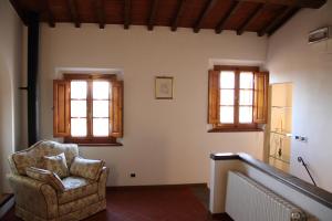 Posezení v ubytování Podere Fichereto Tuscany Apartment in Florence countryside
