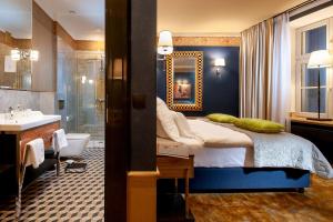Posteľ alebo postele v izbe v ubytovaní Balthazar Design Hotel