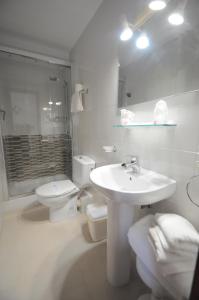 Koupelna v ubytování Hotel Goya