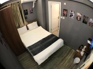 Postelja oz. postelje v sobi nastanitve Soso Hostel