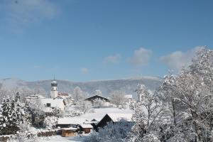 Gästehaus Fidelis v zimě