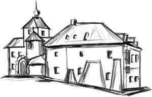 Plán poschodí v ubytovaní Penzion na Zborově