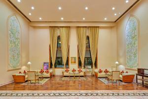 The Ummed Jodhpur Palace Resort & Spa的休息区