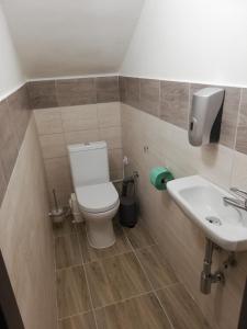 Koupelna v ubytování Apartmany Agatha