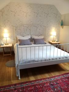 Cama ou camas em um quarto em Chateau St.Gaultier