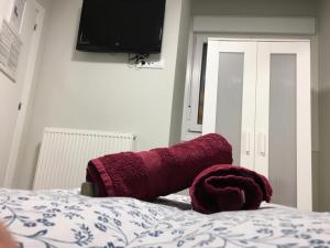 Posteľ alebo postele v izbe v ubytovaní Albergue Logroño Centro