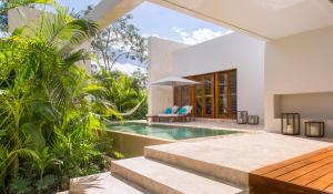 Bazén v ubytování Chablé Yucatan nebo v jeho okolí