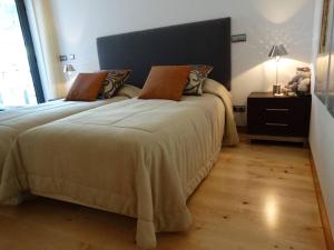 Ένα ή περισσότερα κρεβάτια σε δωμάτιο στο Apartamento com 3 quartos e piscina +33 φωτογραφίες