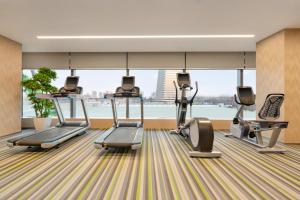 Fitness centrum a/nebo fitness zařízení v ubytování Hyatt Place Beijing Daxing