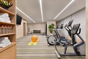 Fitness centrum a/nebo fitness zařízení v ubytování Hyatt Place Beijing Daxing