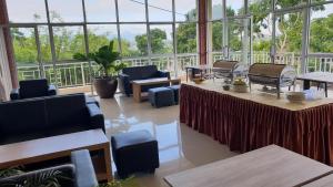 Posezení v ubytování Tulip Inn Tomohon