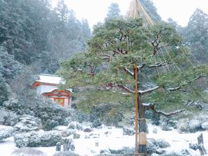 Koyasan Shukubo Sainanin v zimě