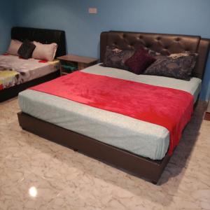 Кровать или кровати в номере Mazza Nur Motel