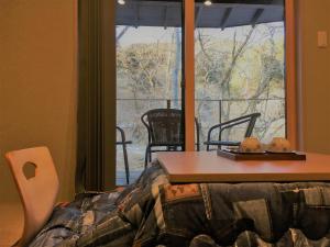Posezení v ubytování B&B Izumi Nikko