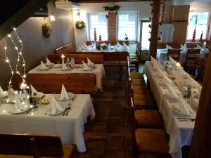 Reštaurácia alebo iné gastronomické zariadenie v ubytovaní Sabbia Ristorante - Reštaurácia a Ubytovanie Prievidza