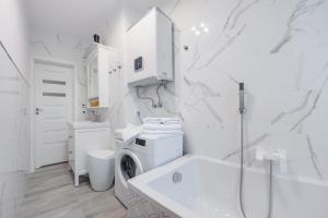 Kúpeľňa v ubytovaní Apartament przy Bulwarze