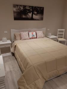 Katil atau katil-katil dalam bilik di Reggiolacittàinvisibile B&B