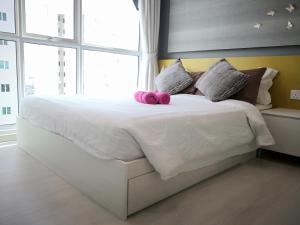 Krevet ili kreveti u jedinici u okviru objekta Penang Studio Suite in Georgetown