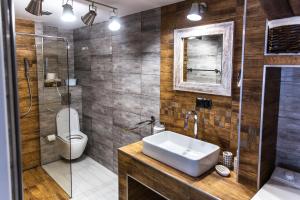 Koupelna v ubytování Apartament Łania Frania