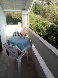 Balkón alebo terasa v ubytovaní VILLA ANA ZIVOGOSCE-Apartment4