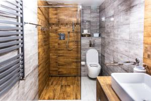 Kúpeľňa v ubytovaní Apartament Łania Frania