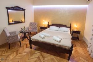 Postel nebo postele na pokoji v ubytování Apartments Vila Marija