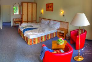 Voodi või voodid majutusasutuse Hotel Excelsior toas