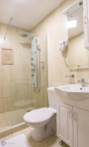 Koupelna v ubytování Apartments Vila Marija + 37 fotografií