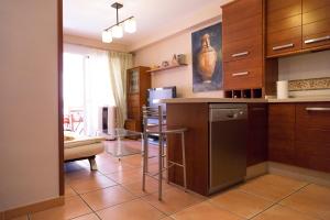 Кухня или мини-кухня в Apartamento Solárium
