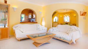 Część wypoczynkowa w obiekcie Villa BEL by Mallorca Villa Selection