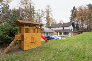 Zahrada ubytování Holiday House Vitice 21