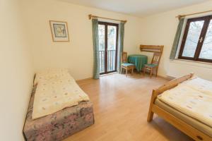 Postel nebo postele na pokoji v ubytování Holiday House Vitice 21 + 37 fotografií